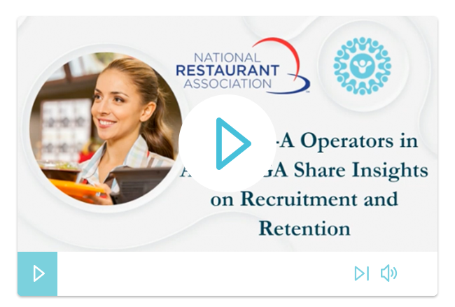 Webinar video for the National Restaurant Association