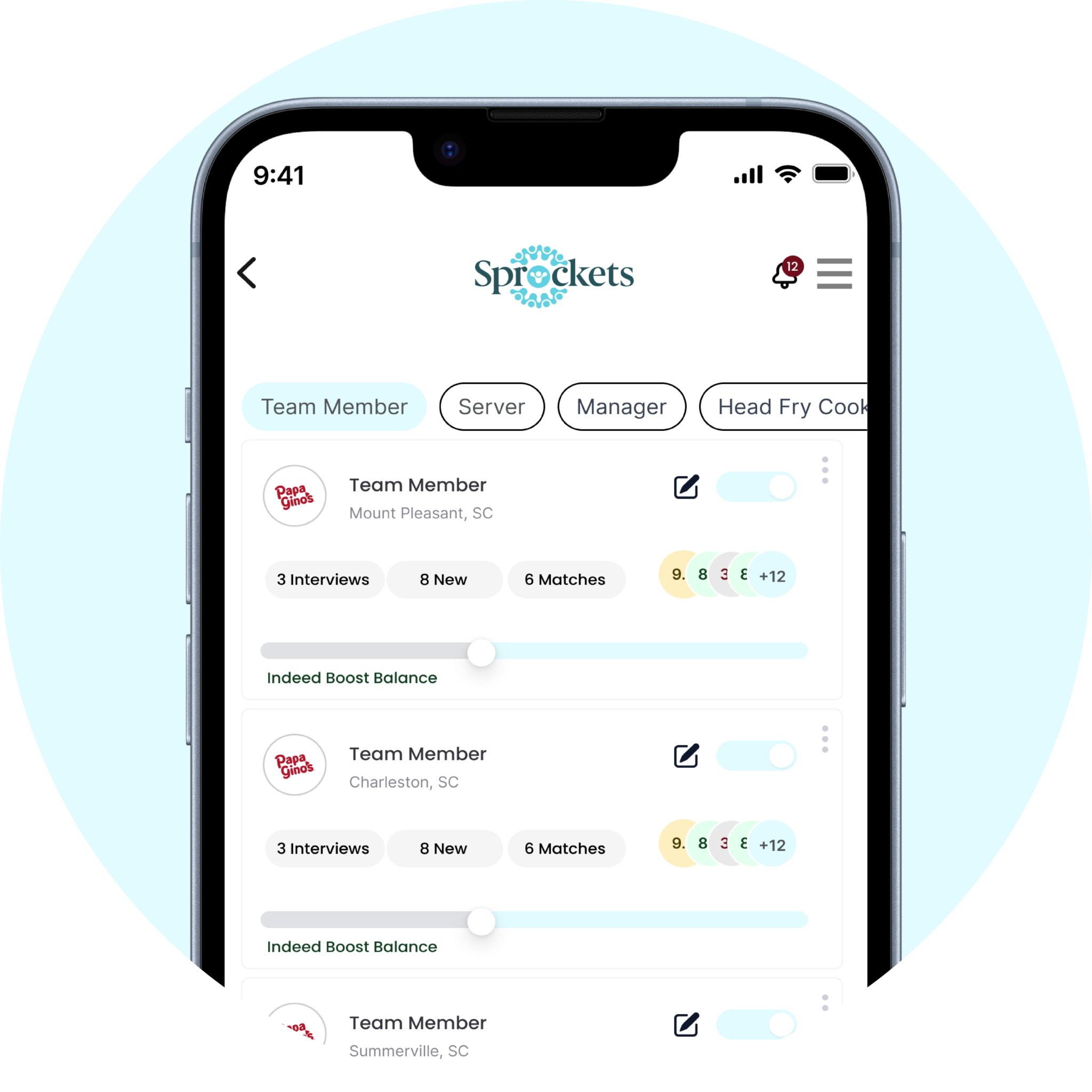 Simplified job posting in Sprockets dashboard