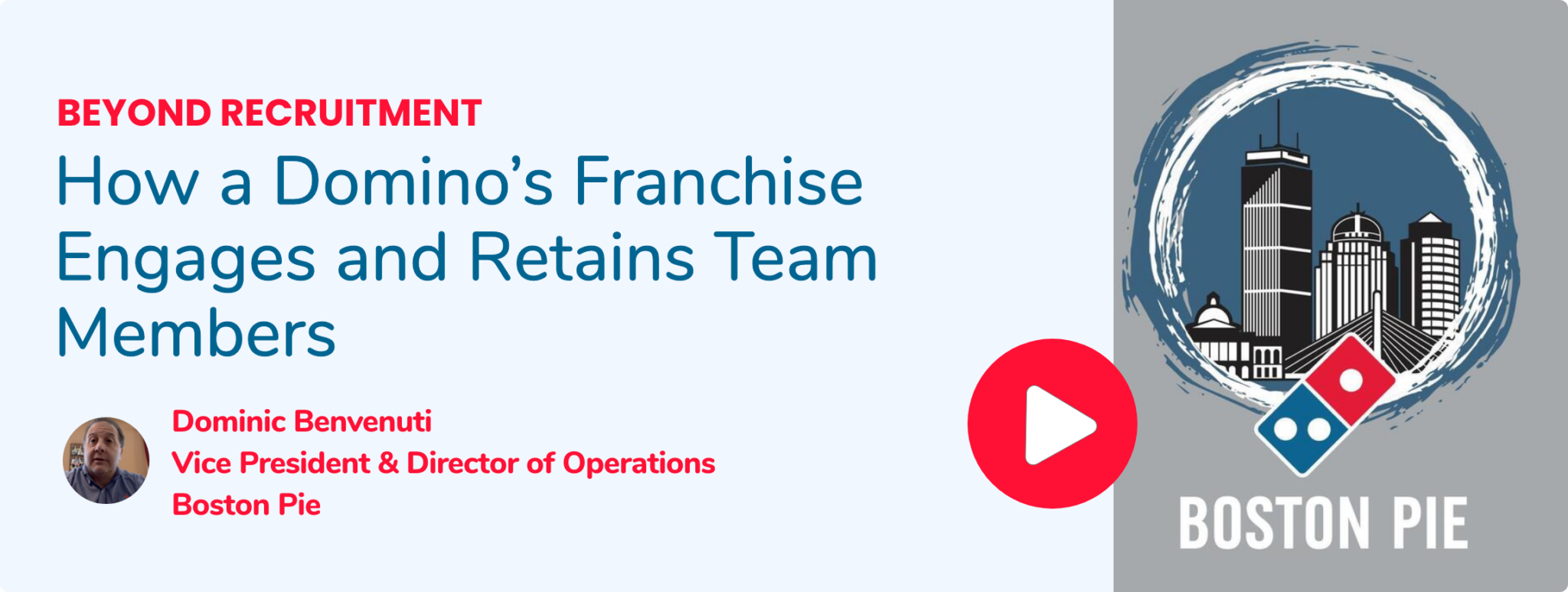 Podcast thumbnail: Boston Pie & Domino’s