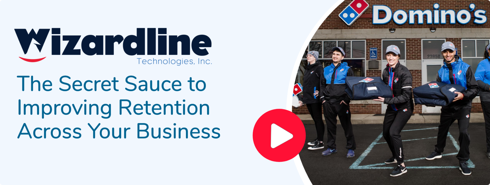 Webinar thumbnail: Wizardline and Domino’s