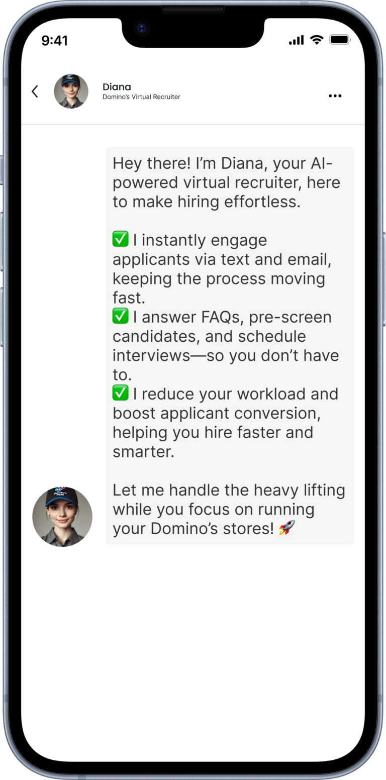 “Diane” on iPhone